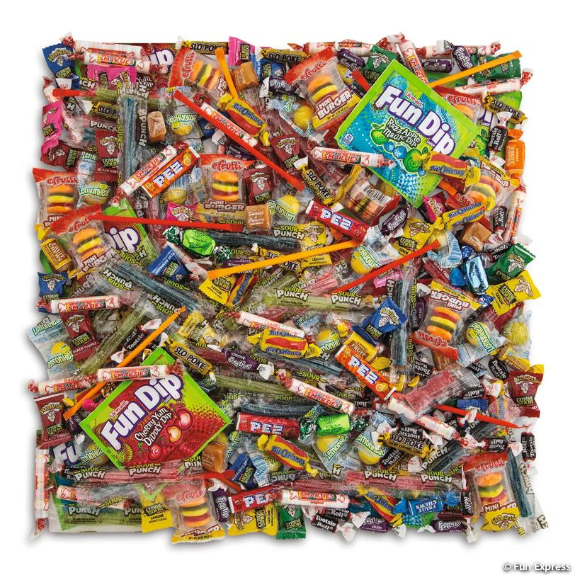 Ginormous 2200 pc 46 pound Candy Kit